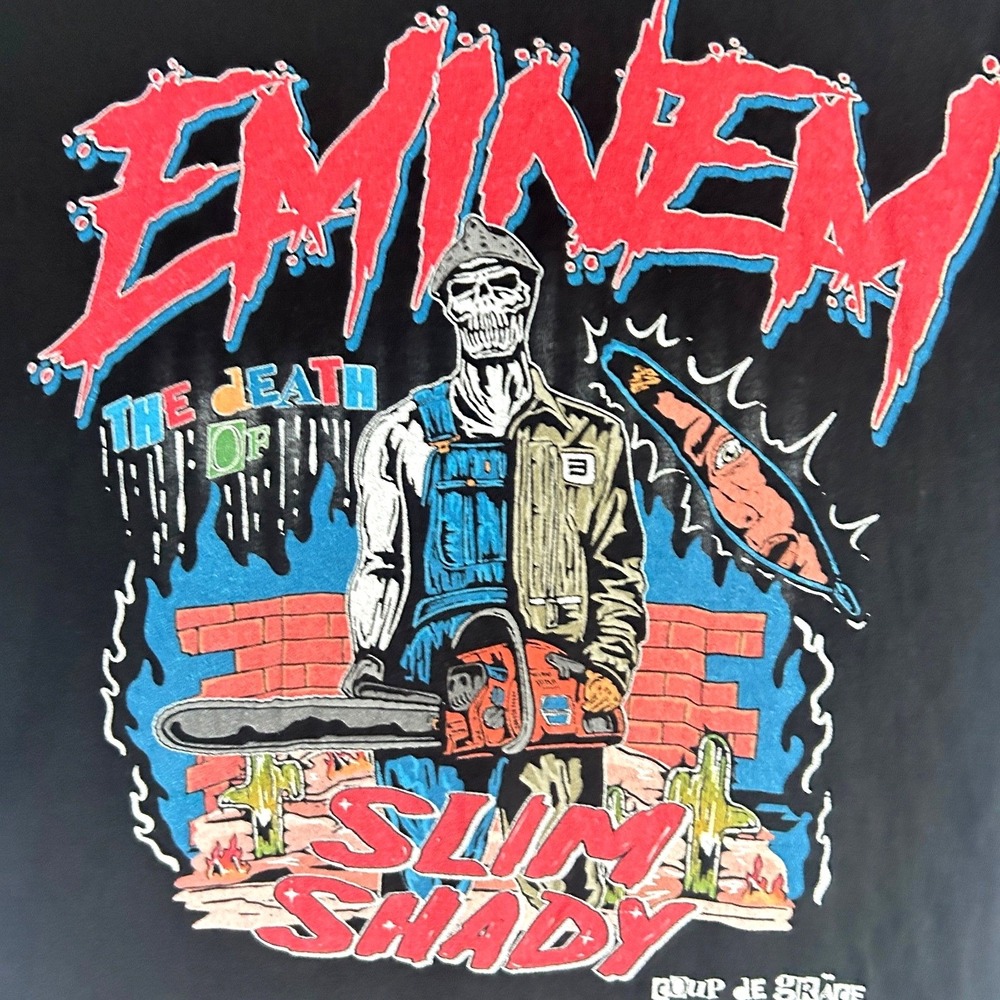 Eminem Legends Death Of Slim Shady Shirt Men M Merch Coup De Grace Heavyweight
